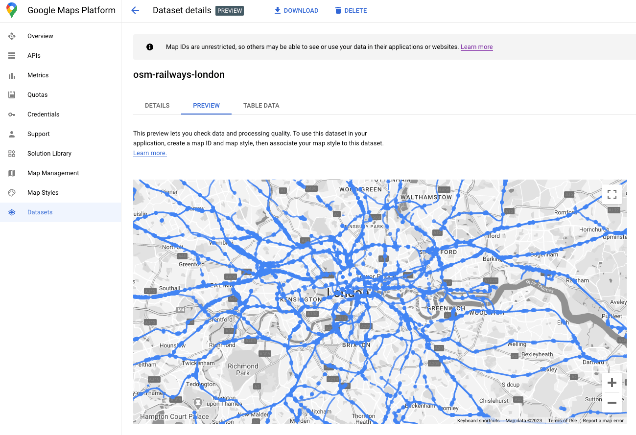 Dataset Preview GUI Dataset preview